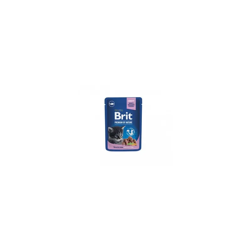 Brit Premium konservuotas pašaras katėms maiš. White | AKVANAMAI