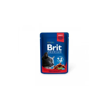 Brit Premium konservuotas pašaras katėms maiš. Beef | AKVANAMAI