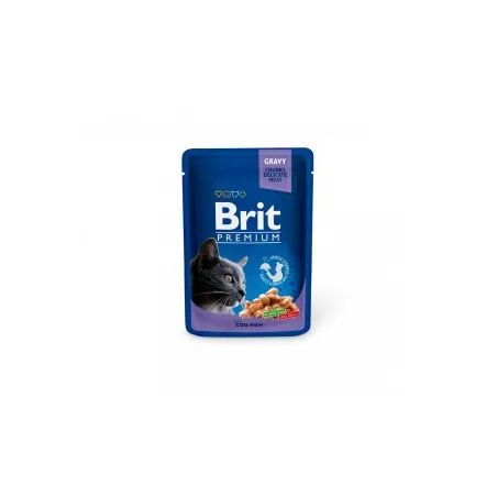 Brit Premium konservuotas pašaras katėms maiš. Cod | AKVANAMAI