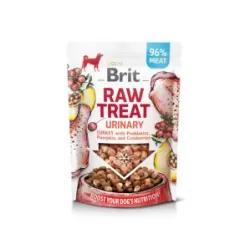 Brit Dog Raw freeze-dried Urinary Turkey skanėstai | AKVANAMAI