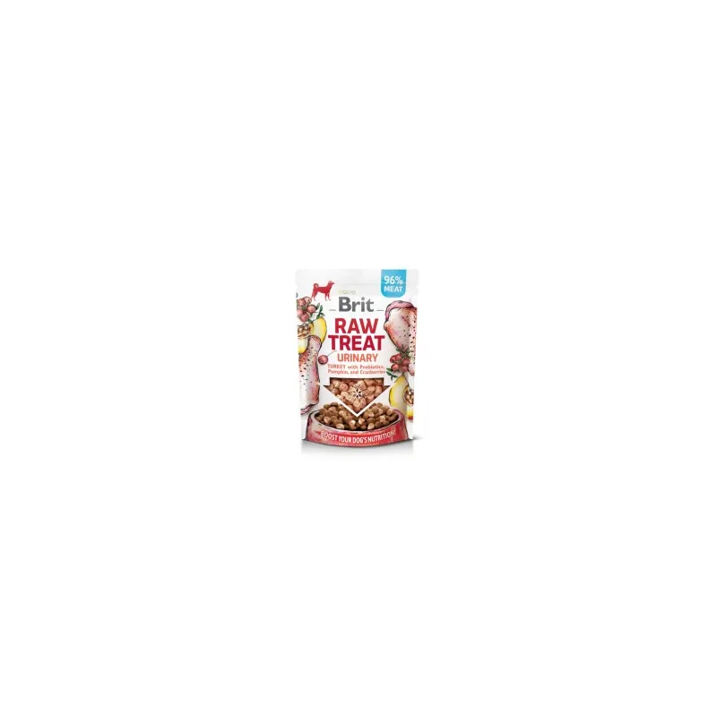Brit Dog Raw freeze-dried Urinary Turkey skanėstai | AKVANAMAI