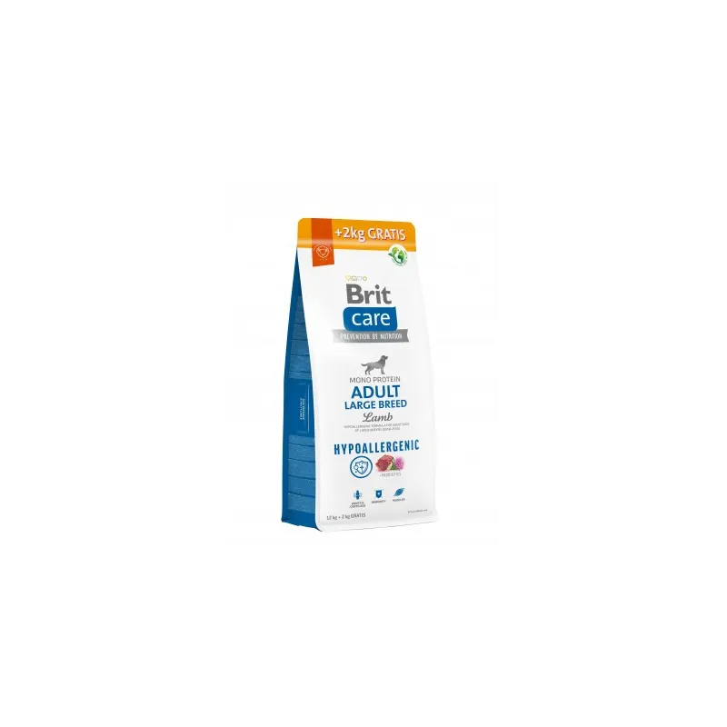 Brit Care Hypoallergenic Adult Large Breed Lamb | AKVANAMAI