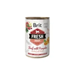 Brit Fresh konservuotas pašaras šunims Beef&Pumpkin | AKVANAMAI