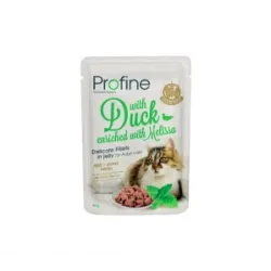 Profine konservuotas pašaras katėms Jelly with Duck | AKVANAMAI