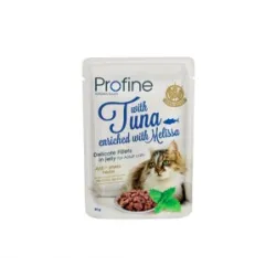 Profine konservuotas pašaras katėms Jelly with Tuna | AKVANAMAI