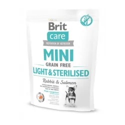 Brit Care Mini Light&Sterilised sausas pašaras mažų | AKVANAMAI