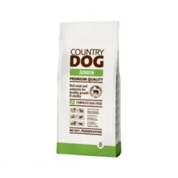 Country Dog Junior sausas pašaras jauniems šunims 15 kg