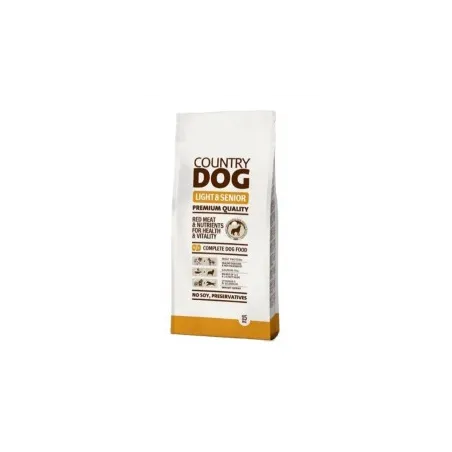 Country Dog Light Senior sausas pašaras vyresnio amžiaus šunims 15 kg