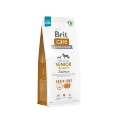 Brit Care Grain-free Senior&Light Salmon sausas | AKVANAMAI