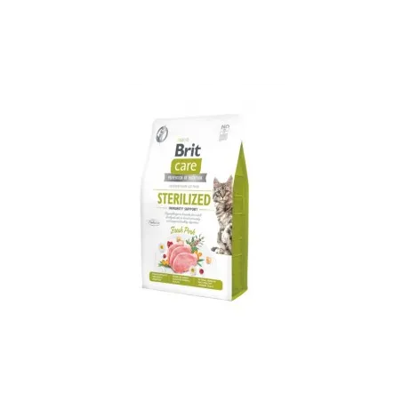Brit Care Cat GF Sterilized Immunity Support sausas | AKVANAMAI