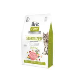 Brit Care Cat GF Sterilized Immunity Support sausas | AKVANAMAI