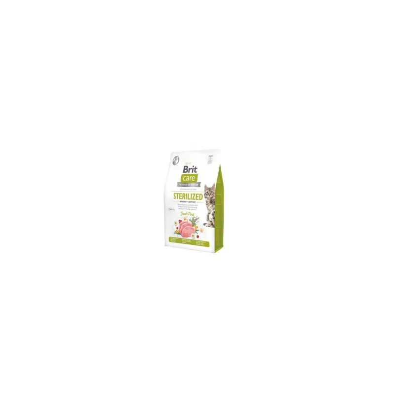 Brit Care Cat GF Sterilized Immunity Support sausas | AKVANAMAI
