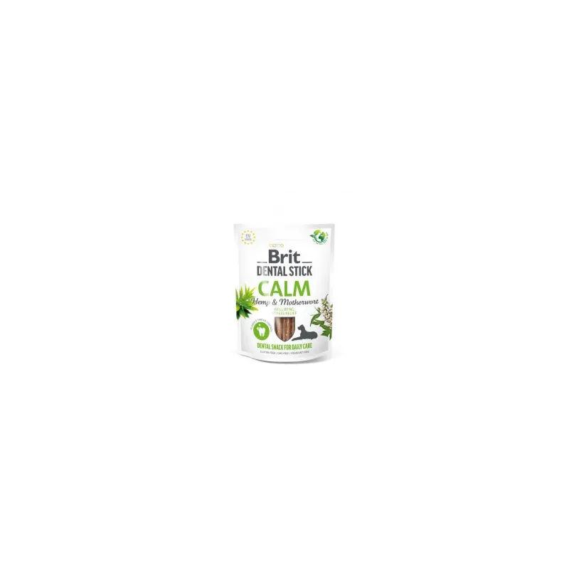 Brit Dental Stick skanėstas Calm Hemp&Motherwort 7 | AKVANAMAI