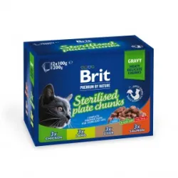 Brit Premium Cat konservuotas pašaras katėms maiš. | AKVANAMAI