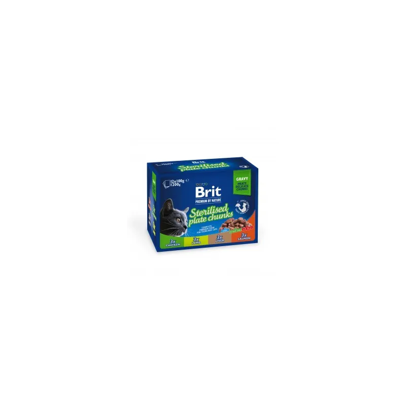 Brit Premium Cat konservuotas pašaras katėms maiš. | AKVANAMAI