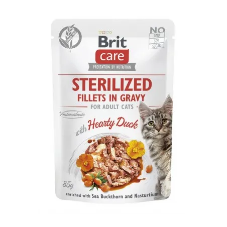 Brit Care Cat Sterilized Fillets in Gravy with | AKVANAMAI