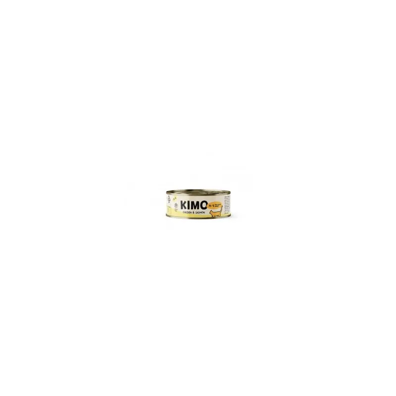 Kimo Chicken&Salmon konservuotas pašaras katėms su | AKVANAMAI