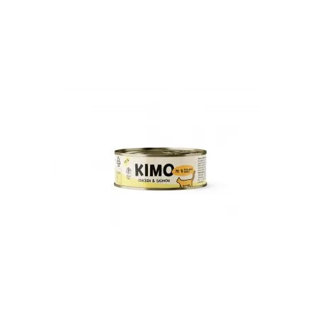 Kimo Chicken&Salmon konservuotas pašaras katėms su | AKVANAMAI