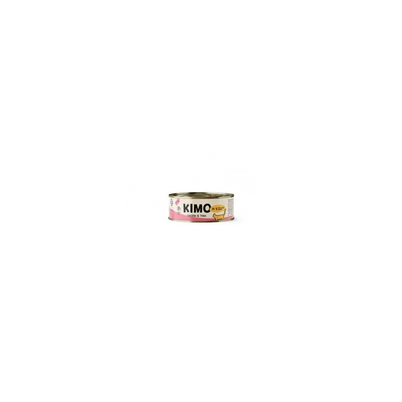 Kimo Chicken&Tuna konservuotas pašaras katėms su | AKVANAMAI