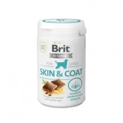 Brit Vitamins Skin&Coat papildai šunims 150g | AKVANAMAI