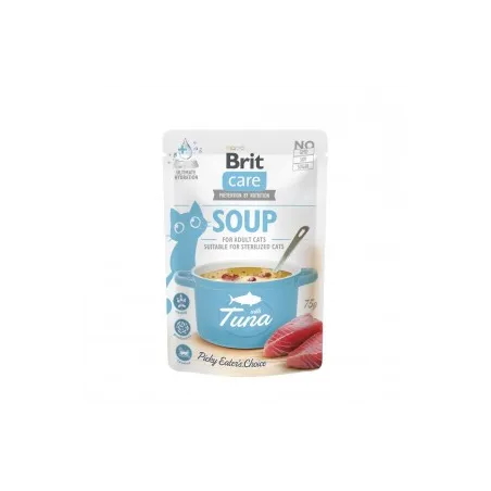 Brit Care Cat Soup Tuna sriuba su tunu katėms 75g | AKVANAMAI