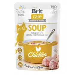 Brit Care Cat Soup Chicken sriuba su vištiena katėms | AKVANAMAI