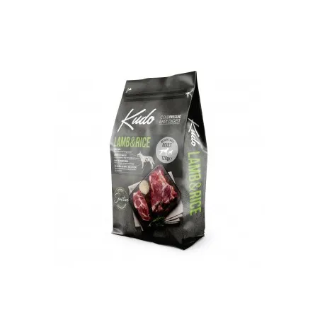 Kudo Lamb&Rice Medium Maxi Adult sausas pašaras | AKVANAMAI