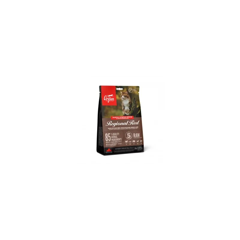 Orijen Regional Red sausas pašaras katėms 340 g | AKVANAMAI