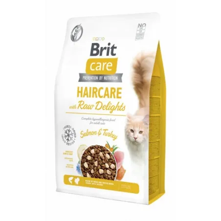 Brit Care Cat Haircare with Raw Delights sausas | AKVANAMAI