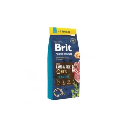 Brit Premium By Nature Sensitive Lamb sausas pašaras | AKVANAMAI