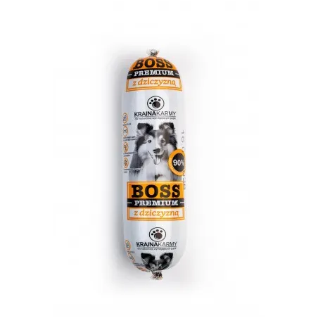 Boss Premium konservuotas pašaras Venison dešra 1000 g