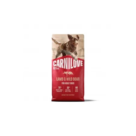 CARNILOVE ACTIVE Dog Lamb & Wild Boar sausas pašaras | AKVANAMAI