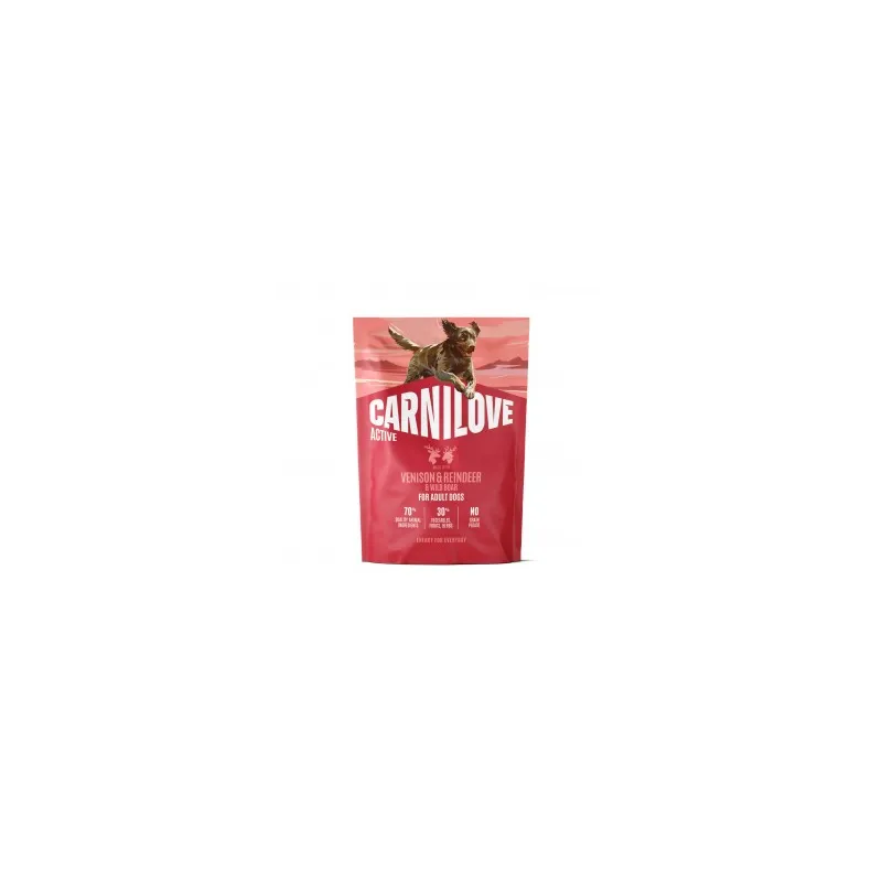 CARNILOVE ACTIVE Dog Venison & Reindeer & Wild Boar | AKVANAMAI