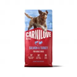 CARNILOVE ACTIVE Dog Salmon & Turkey sausas pašaras | AKVANAMAI