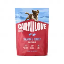 CARNILOVE ACTIVE Dog Salmon & Turkey Puppy sausas | AKVANAMAI