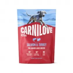 CARNILOVE ACTIVE Dog Salmon & Turkey Junior Large | AKVANAMAI