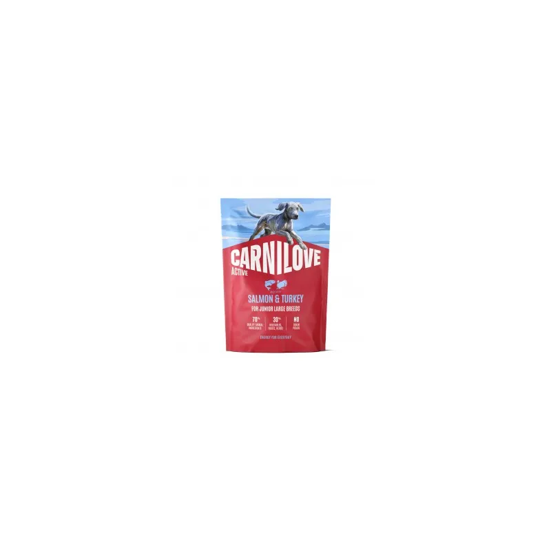 CARNILOVE ACTIVE Dog Salmon & Turkey Junior Large | AKVANAMAI