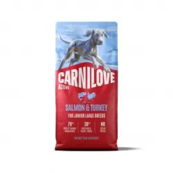 CARNILOVE ACTIVE Dog Salmon & Turkey Junior Large | AKVANAMAI