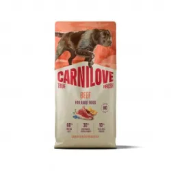 CARNILOVE TRUE FRESH Dog Beef sausas pašaras šunims | AKVANAMAI
