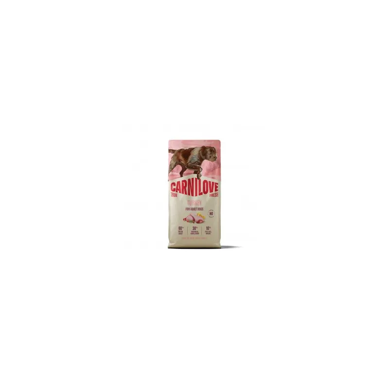 CARNILOVE TRUE FRESH Dog Turkey sausas pašaras | AKVANAMAI