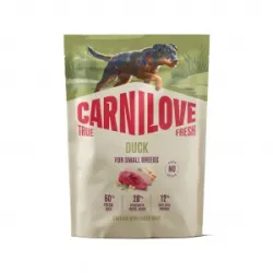 CARNILOVE TRUE FRESH Dog Duck Small Breeds sausas | AKVANAMAI