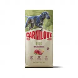 CARNILOVE TRUE FRESH Dog Duck Large Breeds sausas | AKVANAMAI