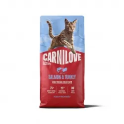 CARNILOVE ACTIVE Cat Salmon & Turkey Sterilised | AKVANAMAI