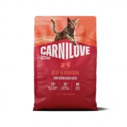 CARNILOVE ACTIVE Cat Beef & Venison Sterilised | AKVANAMAI