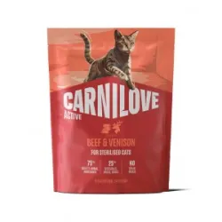 CARNILOVE ACTIVE Cat Beef & Venison Sterilised | AKVANAMAI