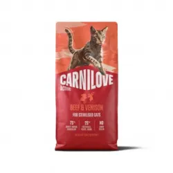 CARNILOVE ACTIVE Cat Beef & Venison Sterilised | AKVANAMAI