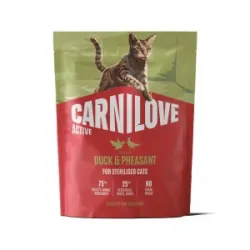 CARNILOVE ACTIVE Cat Duck & Pheasant Sterilised | AKVANAMAI