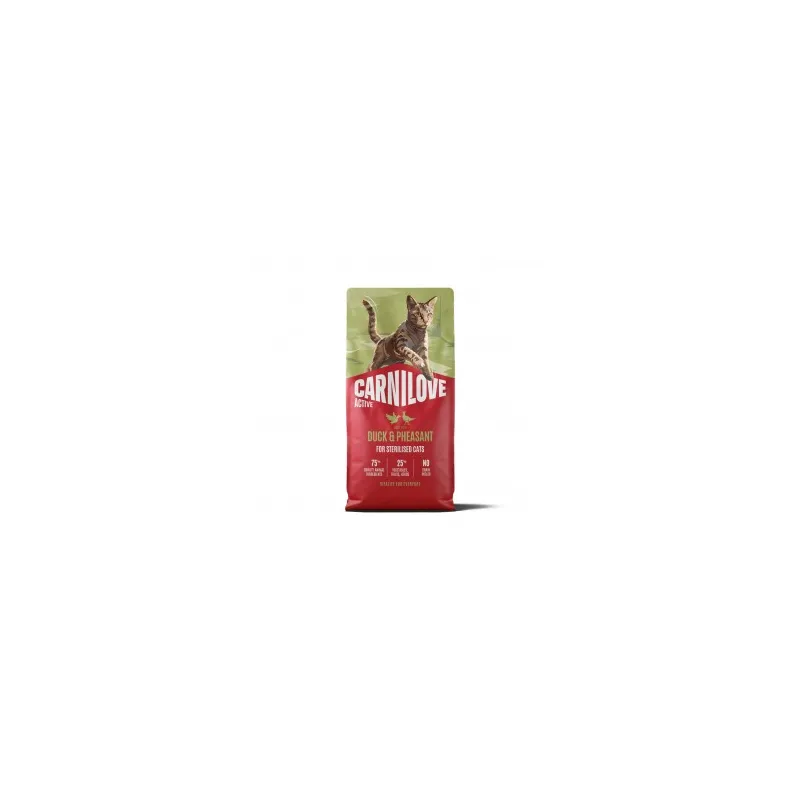 CARNILOVE ACTIVE Cat Duck & Pheasant Sterilised | AKVANAMAI