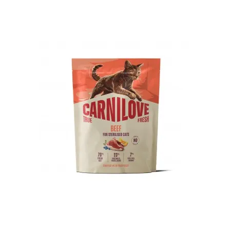 CARNILOVE TRUE FRESH Cat Dry Beef Adult Cat | AKVANAMAI