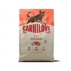 CARNILOVE TRUE FRESH Cat Dry Beef Adult Cat | AKVANAMAI